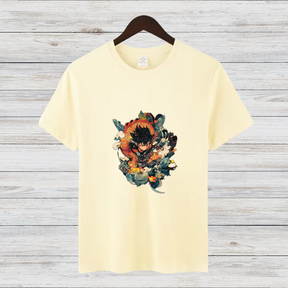 Anime Feuerkrieger | Episches Manga Shirt | Stylisches Anime Design | Geschenk für Otakus