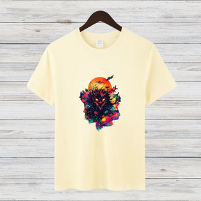Mystisches Wintershirt | Fantasievolles Design | Kuscheliges Baumwollshirt | Geschenkidee für Fantasy-Fans