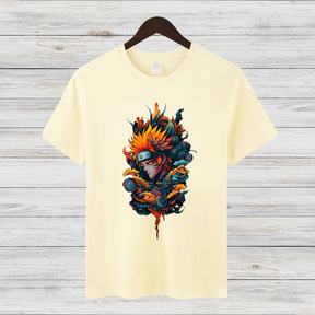 Episches Ninja Shirt | Anime Fan T-Shirt | Stylisches Baumwollshirt für Wintertage | Geschenk für Anime-Liebhaber