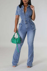 Chique denim jumpsuit