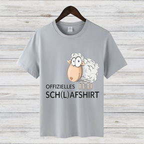 Offizielles Sch(l)afshirt | Lustiges Schlafshirt | Humorvolles T-Shirt für gemütliche Wintertage | Geschenkidee für Frostbeulen