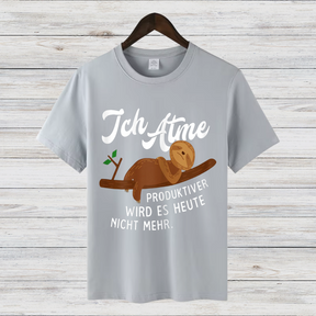 Faultier Shirt | Lustiges Winter T-Shirt | Humorvolles Geschenk | Gemütliches Statement Shirt für kalte Tage