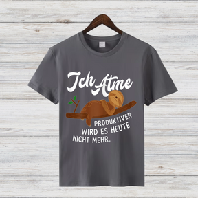 Faultier Shirt | Lustiges Winter T-Shirt | Humorvolles Geschenk | Gemütliches Statement Shirt für kalte Tage