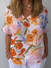 Magische blouse met bloemen