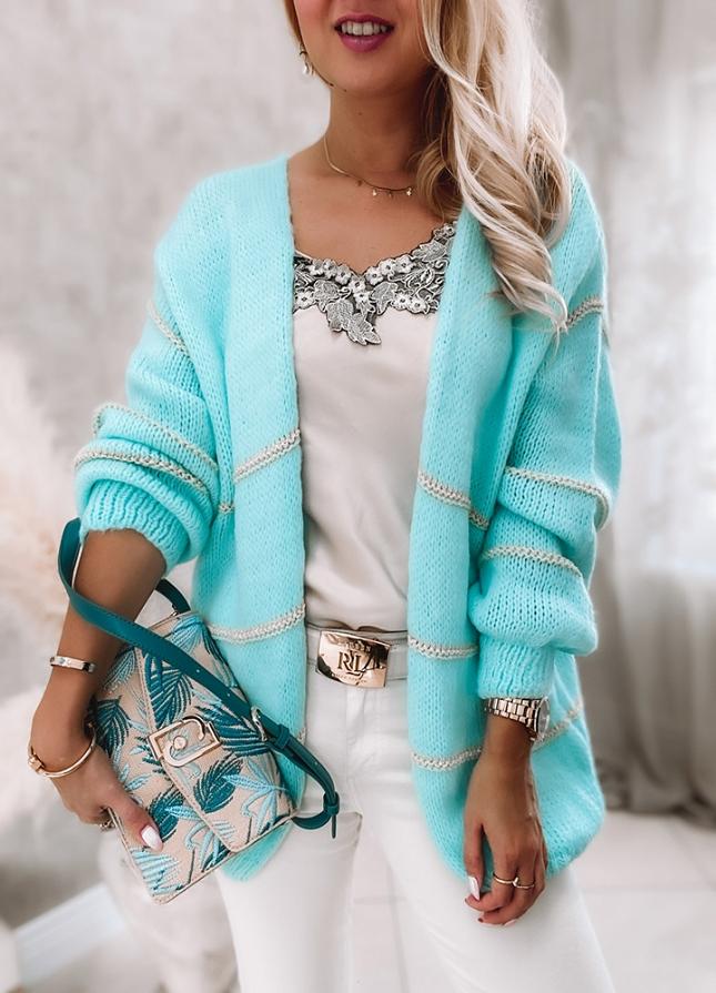 Even&amp;Vil® - Turquoise slouchy vest