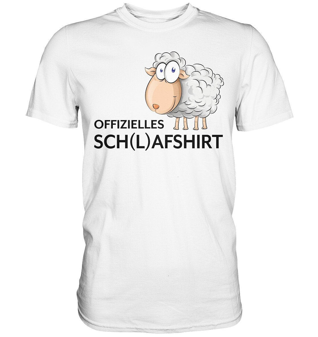 Offizielles Sch(l)afshirt | Lustiges Statement Shirt | Schlafen mit Stil