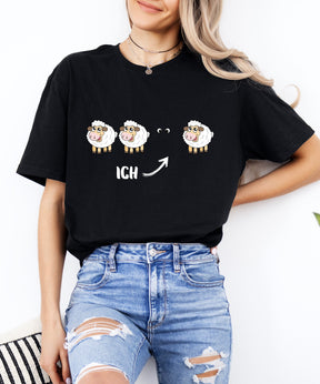 Ich und die Schafe | Lustiges Statement Shirt | Witziges Schaf-Design