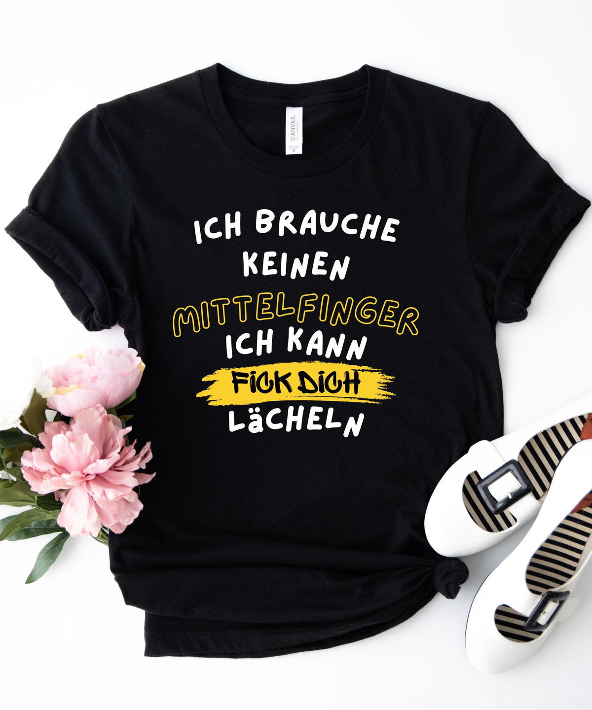 Kein Mittelfinger Nötig | Lustiges Statement | Sarkastisches Shirt mit Humor