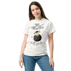 Komme Was Wolle | Lustiges Schaf-Shirt | Statement T-Shirt aus Baumwolle