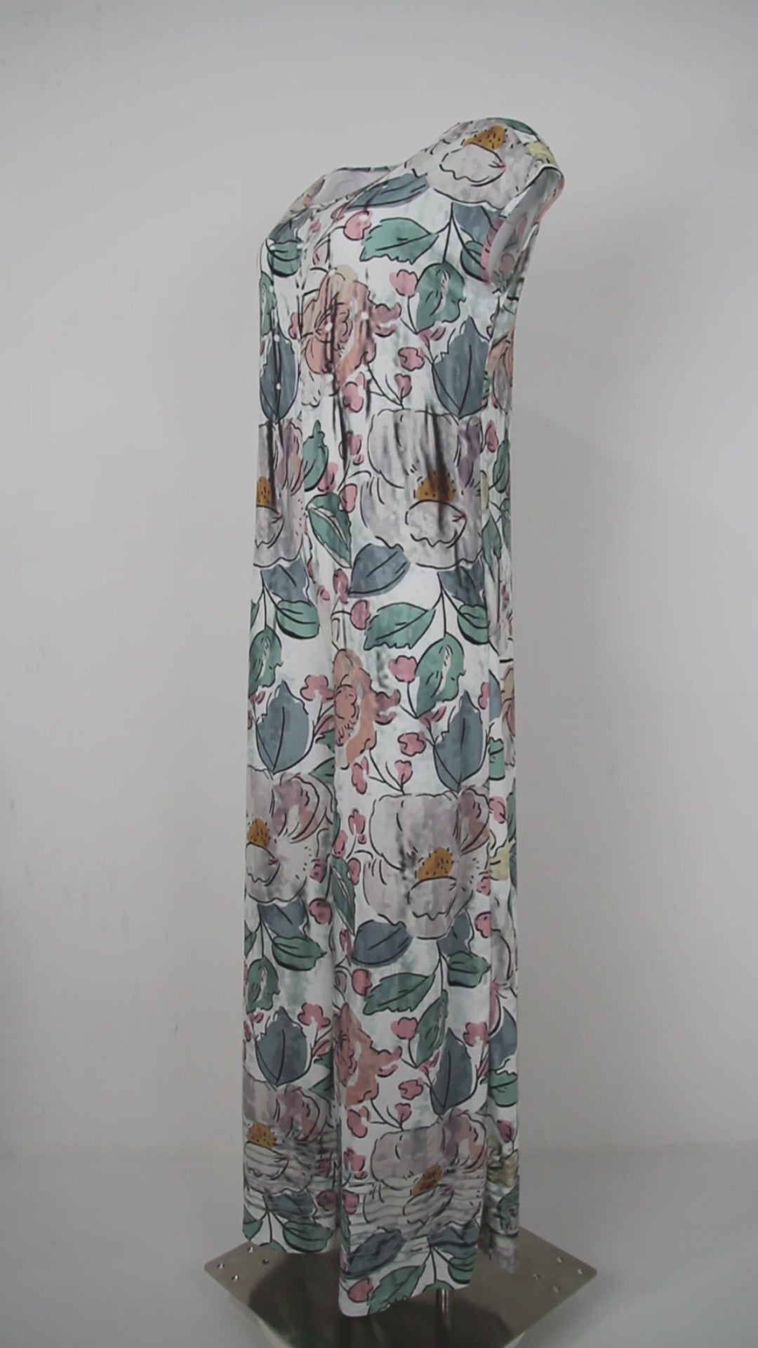 Jumpsuit met bloemen-elegantie